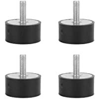 Soporte de goma antivibración- 4 piezas Soportes de goma antivibración Aislador de montaje de bobina de goma…